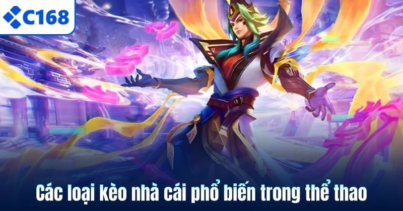 Các loại kèo nhà cái phổ biến trong thể thao